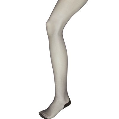 black pretty polly sheer back seam tights