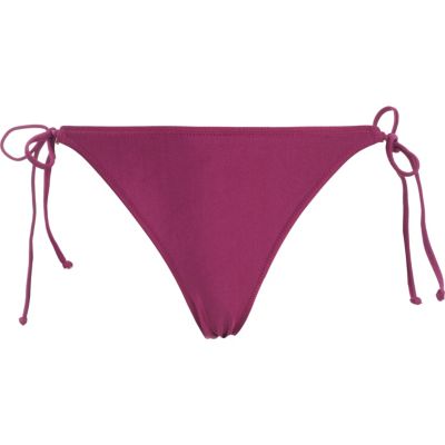 Dark pink bikini briefs
