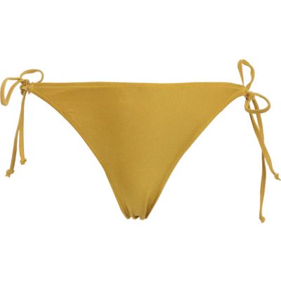 dark yellow bikini briefs