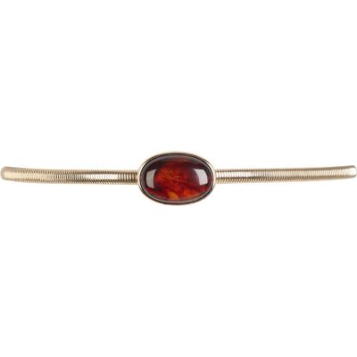 gold stone waist belt