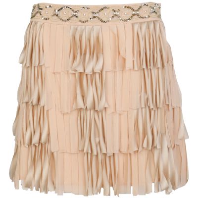 sequin flapper skirt