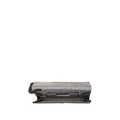 Black fold over clutch