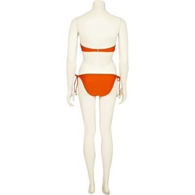 Orange charm bikini briefs
