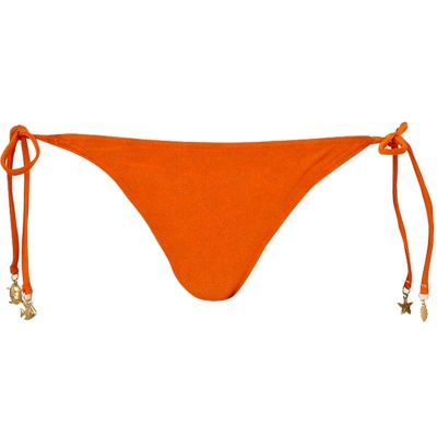 Orange charm bikini briefs