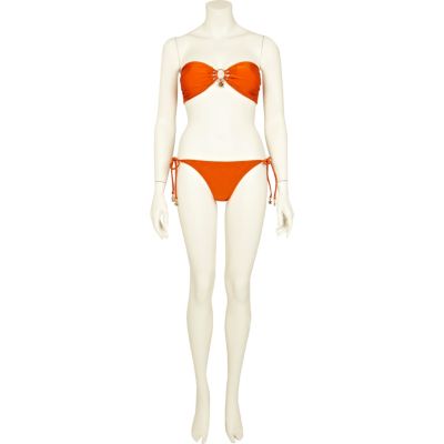 Orange charm bikini briefs