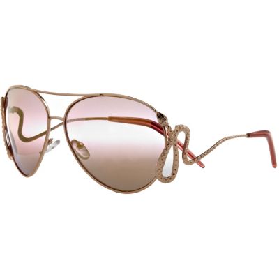 pink snake aviator sunglasses