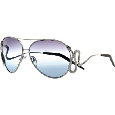 blue snake arm aviator sunglasses