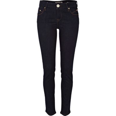 dark denim super skinny jeans
