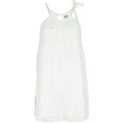 white babydoll dress