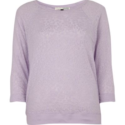 Light purple lace top