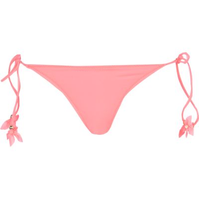Coral flower briefs