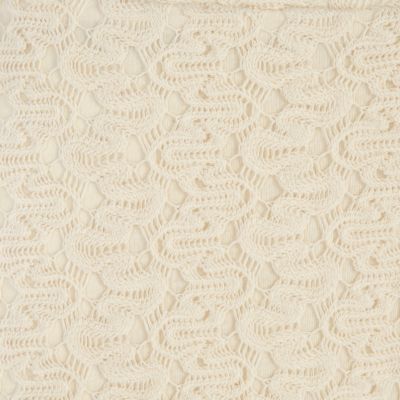 Cream lace trousers