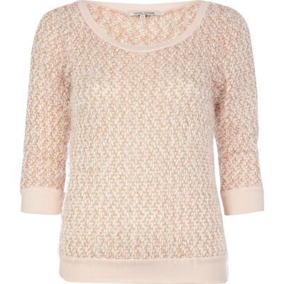 pink sweat top