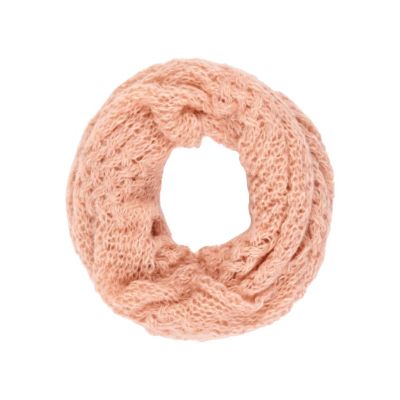 pink speckled snood