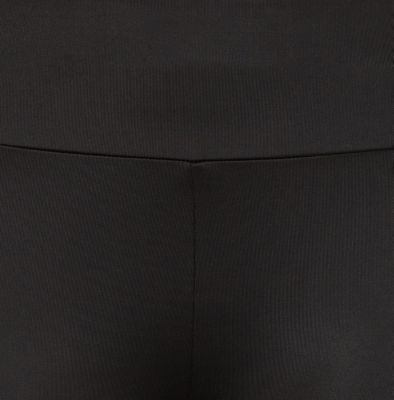 Black wet look leggings