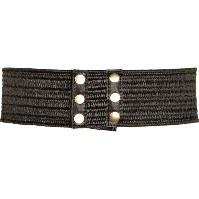 black waist belt