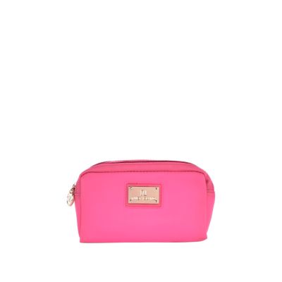 pink jelly make up bag