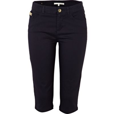 navy pedal pushers 