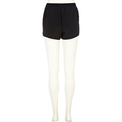 Black smart shorts