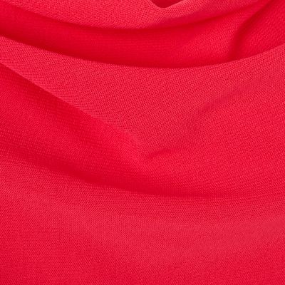 Pink knot front drape neck dress