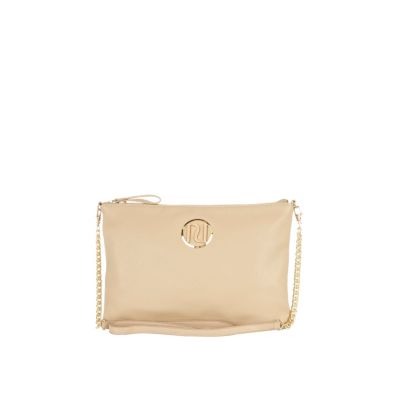 Cream RI cross body bag