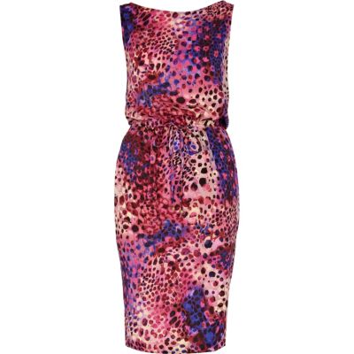 Animal print dress from River Island