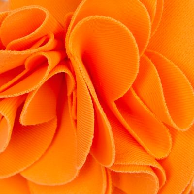 Orange flower bikini briefs