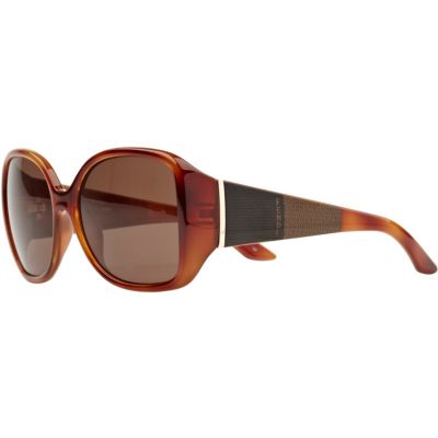 Brown print fendi sunglasses