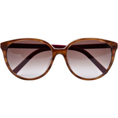 Brown print fendi sunglasses