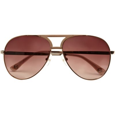 Pink michael kors aviator sunglasses