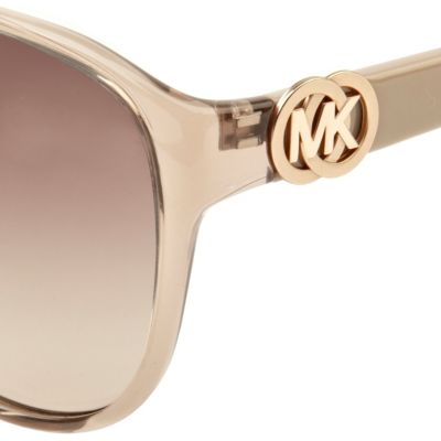 Beige michael kors oversized sunglasses