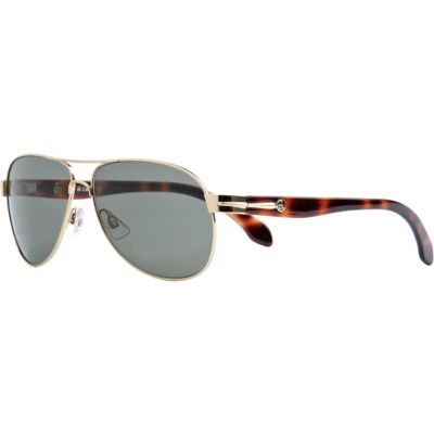 Gold calvin klein aviator sunglasses