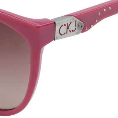 Pink calvin klein jeans cat eye sunglasses