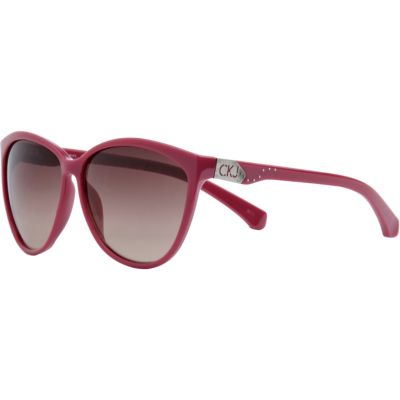 Pink calvin klein jeans cat eye sunglasses