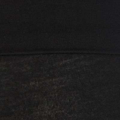 Black wide leg trousers