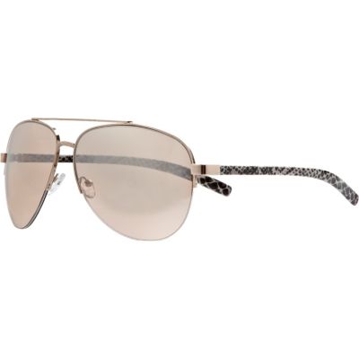 grey print aviator sunglasses