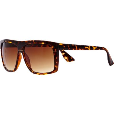 Brown print jeepers peepers retro sunglasses