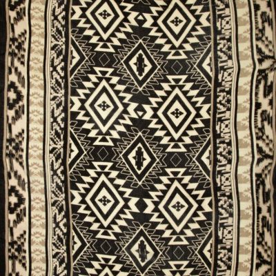 Beige navajo print scarf