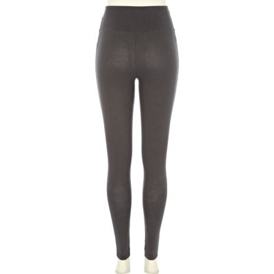 Grey high waisted leggings