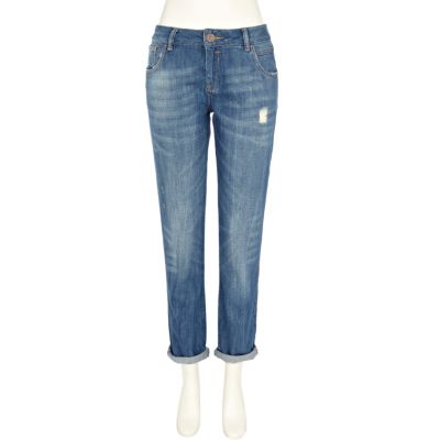 Mid wash denim Cassie boyfriend jeans
