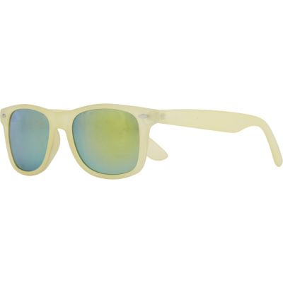 Cream retro sunglasses