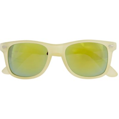 Cream retro sunglasses
