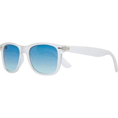 White retro sunglasses
