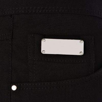 Black skinny trousers