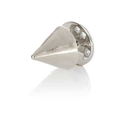Silver tone spikes