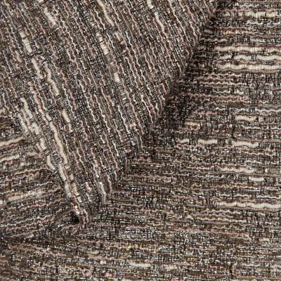 Silver tweed structured skirt