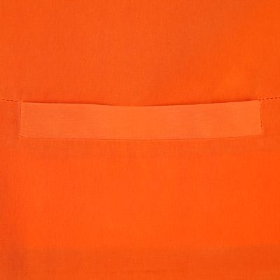 Bright orange blazer