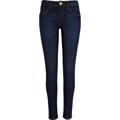 Dark wash Amelie superskinny jeans