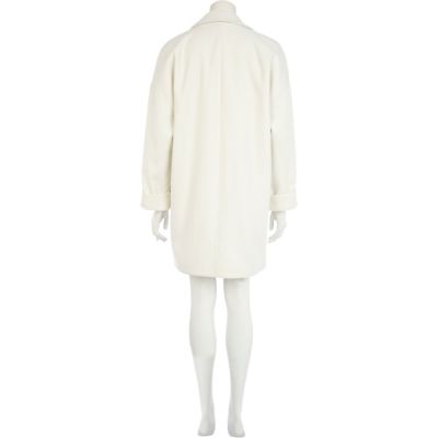 Cream boyfriend blazer