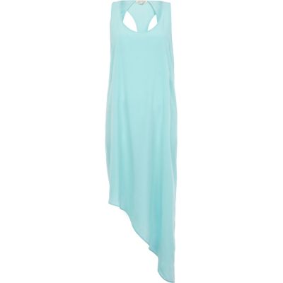 Aqua asymmetric cut out vest dress